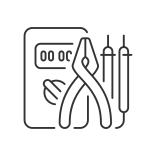 external electrician-electrician-service-icons-linear-outline-linear-outline-icons-papa-vector-2 icon