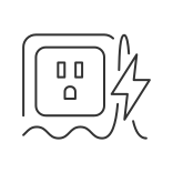 external socket-electrician-service-icons-linear-outline-linear-outline-icons-papa-vector icon