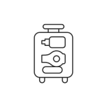 external suitcase-travel-size-objects-icons-linear-outline-linear-outline-icons-papa-vector icon