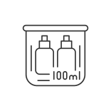 external travel-bottle-travel-size-objects-icons-linear-outline-linear-outline-icons-papa-vector icon