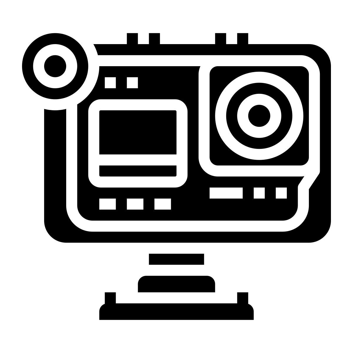 action camera icon