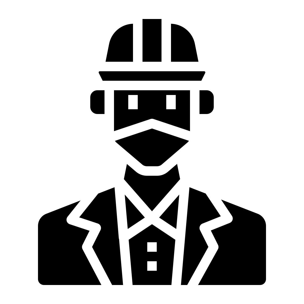 architect in mask icon