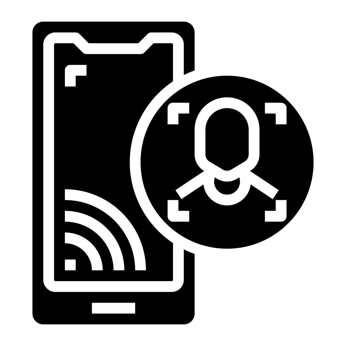 face scan icon
