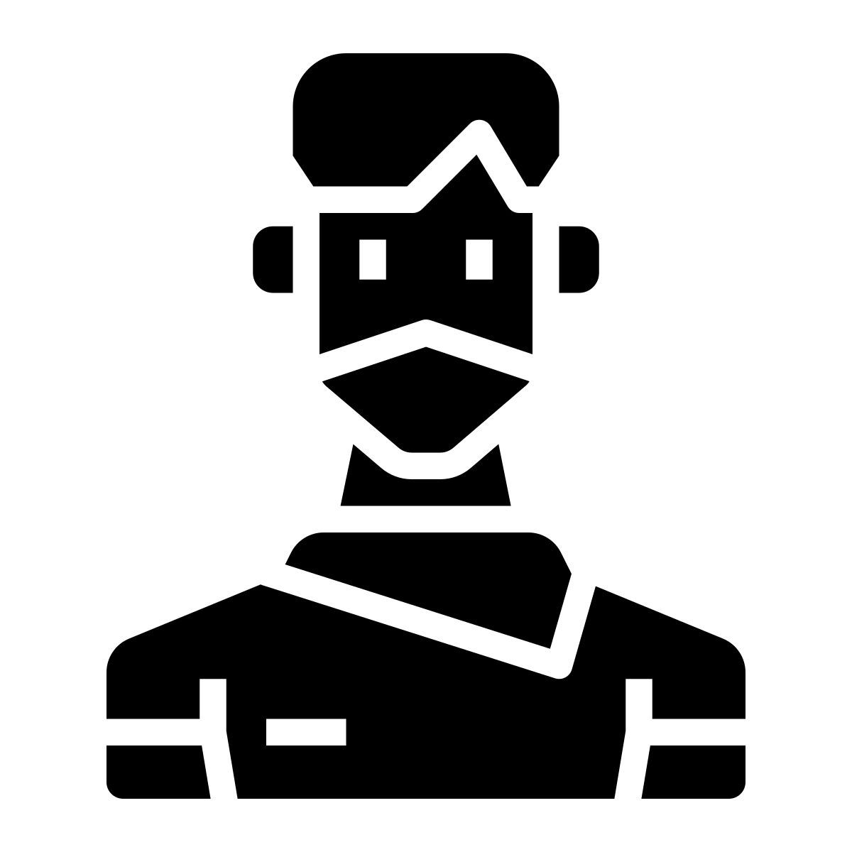 man in mask icon