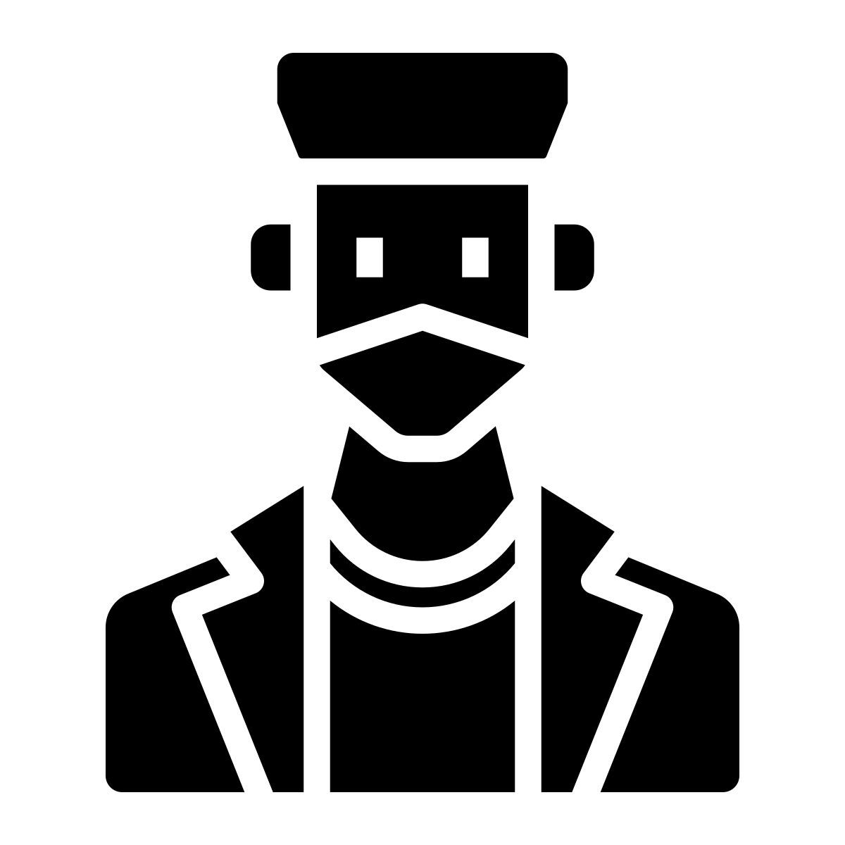 man in mask icon