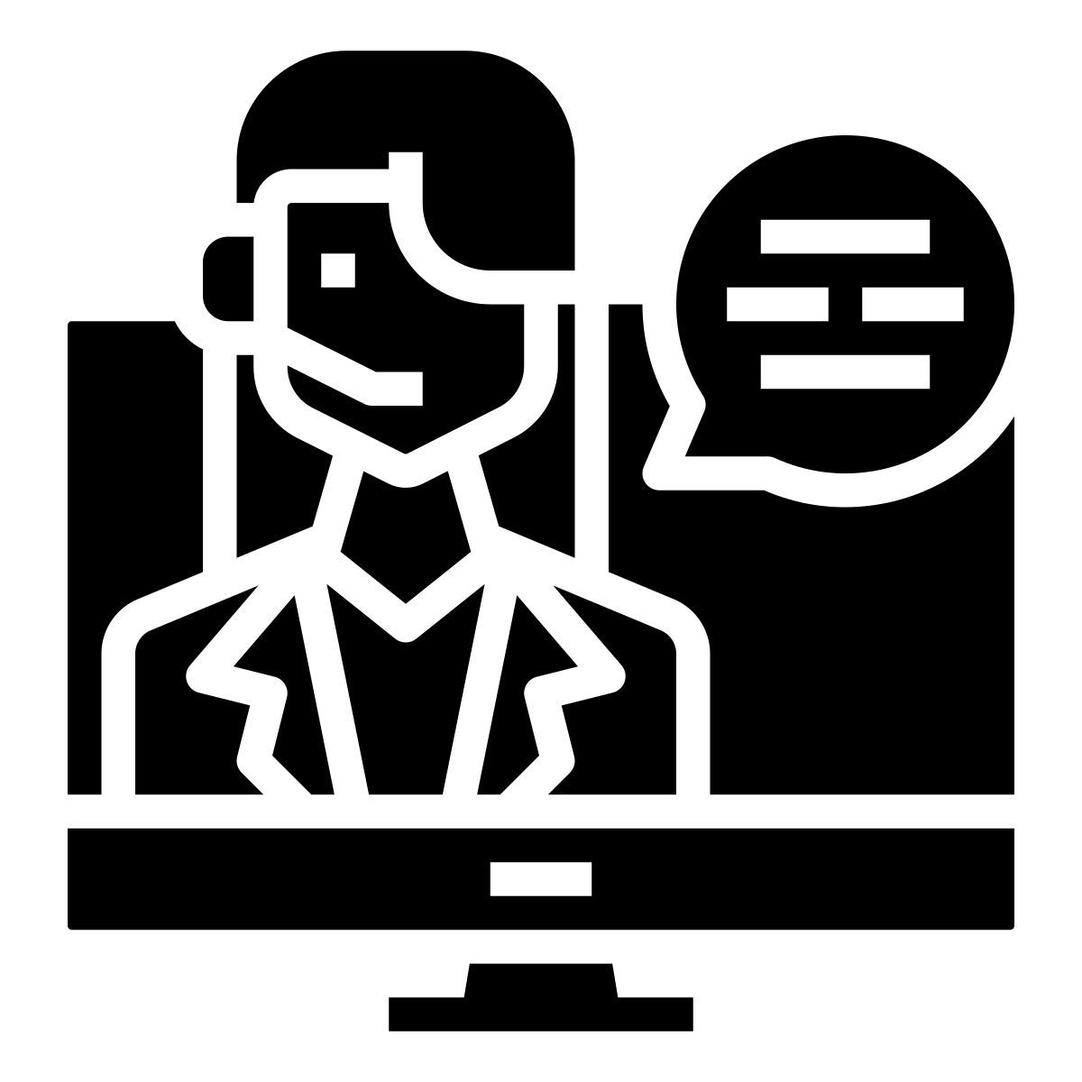 customer support agent icon