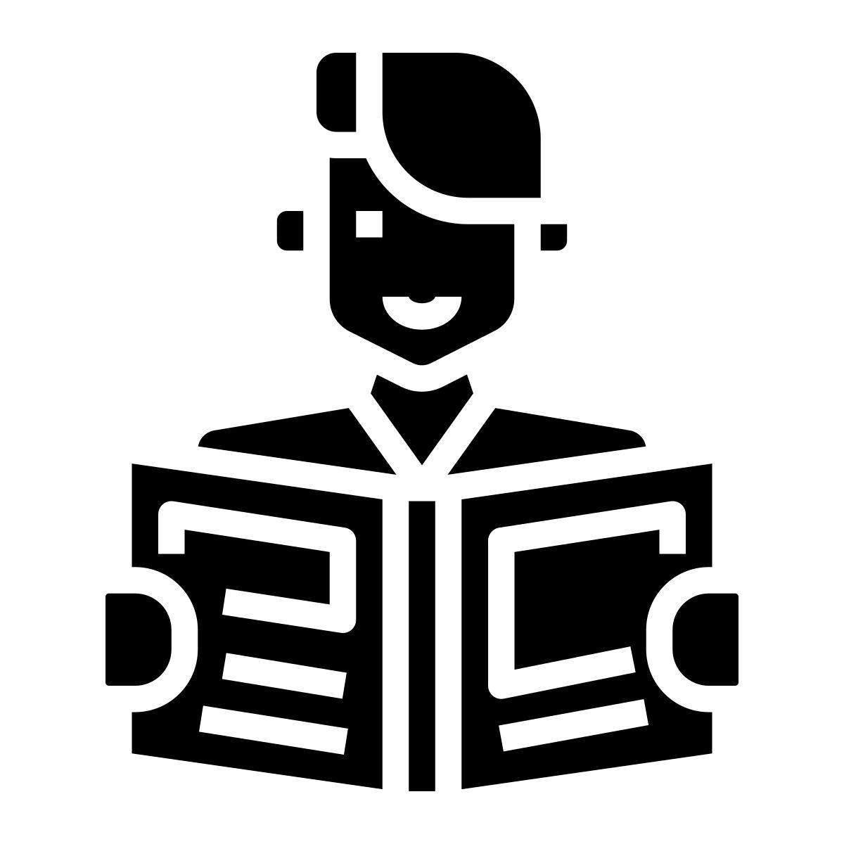 en lisant icon