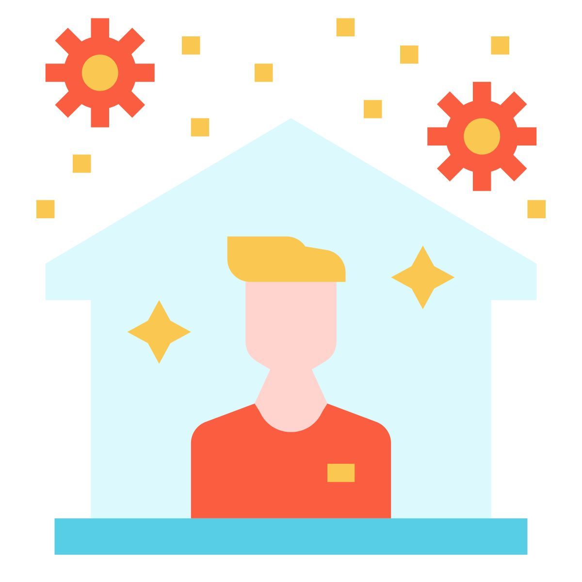 stay at home icon