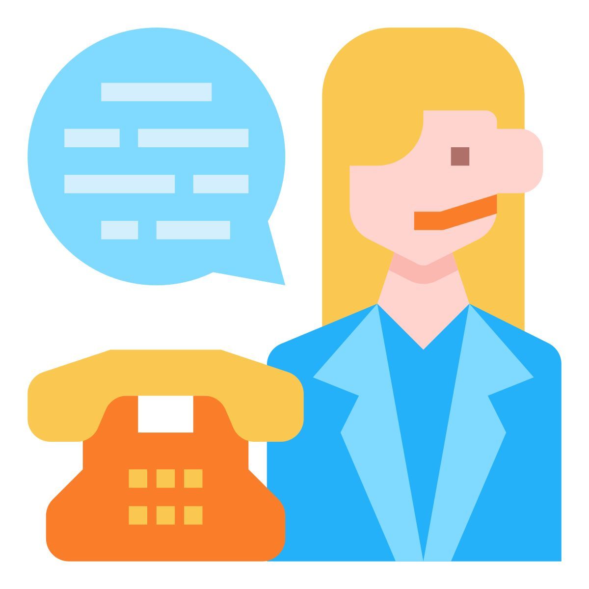 call center icon