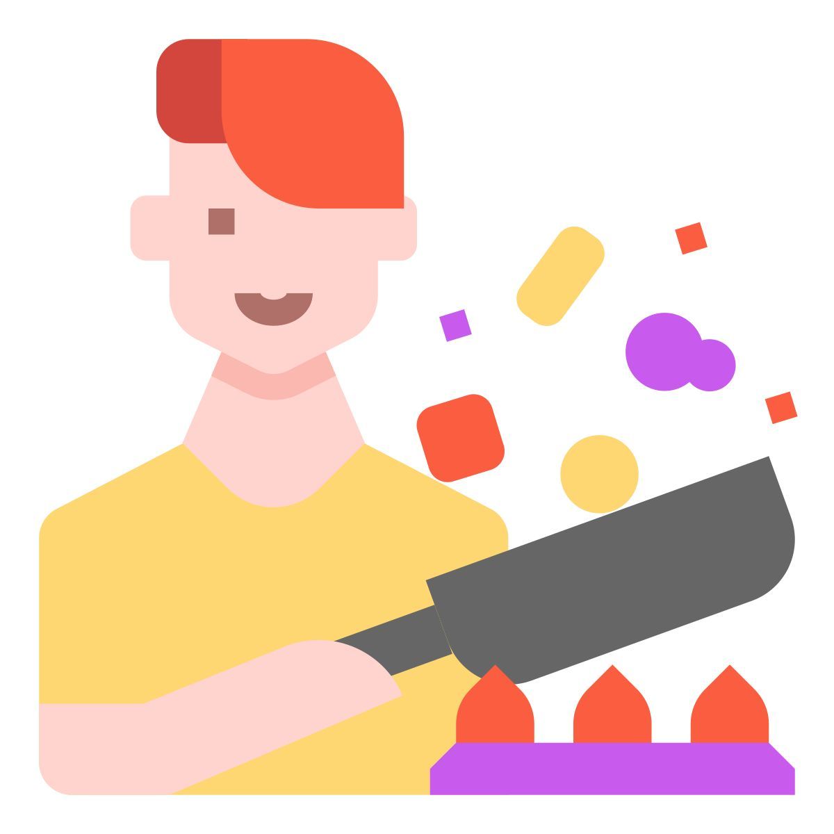koch männlich icon