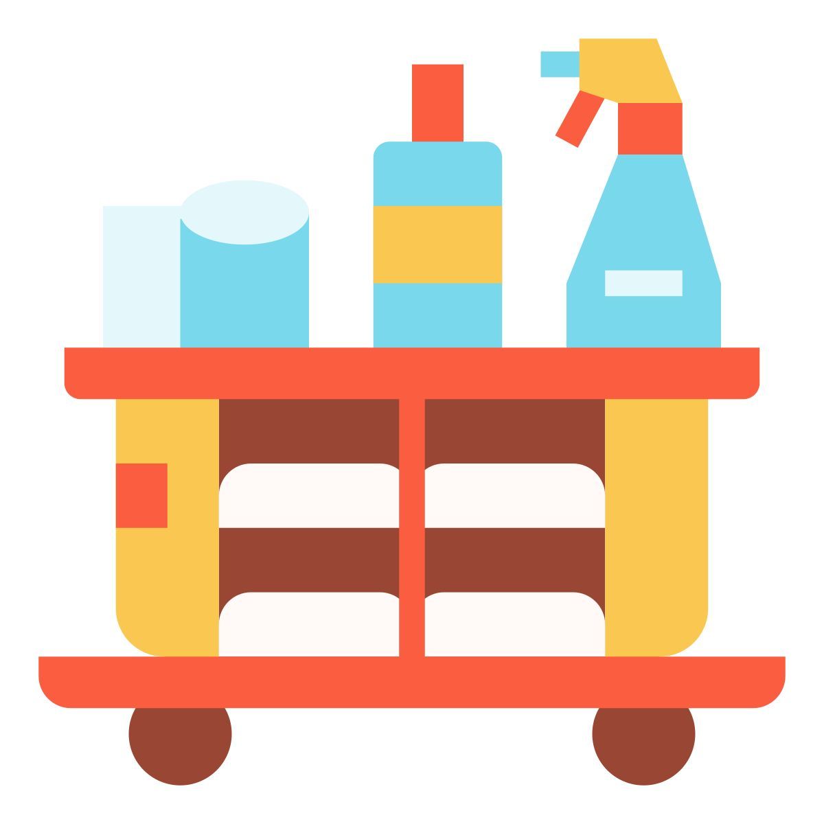 housekeeping cart icon