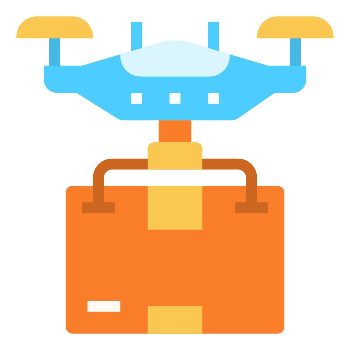drone delivery icon
