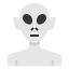 external alien-horror-avatar-linector-flat-linector icon