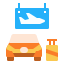 external car-travel-linector-flat-linector icon
