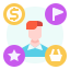 external consumer-seo-marketing-linector-flat-linector icon