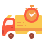 external delivery-truck-online-shopping-linector-flat-linector icon