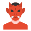 external devil-horror-avatar-linector-flat-linector icon