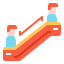 external escalator-new-normal-linector-flat-linector icon