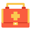 external first-aid-kit-healthcare-and-hygiene-linector-flat-linector icon