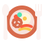 external food-self-protection-linector-flat-linector icon