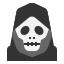 external grim-reaper-horror-avatar-linector-flat-linector icon