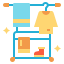 external hang-clothes-personal-hygiene-linector-flat-linector icon