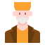 external man-man-avatar-with-mask-linector-flat-linector icon