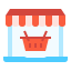 external online-store-online-shopping-linector-flat-linector icon