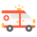 external ambulance-virus-linector-flat-linector icon