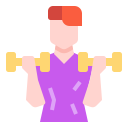 external exercise-stay-home-activities-linector-flat-linector icon