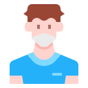 external man-man-avatar-with-mask-linector-flat-linector-4 icon