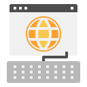 external online-learning-university-linector-flat-linector icon