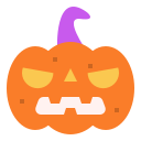external pumpkin-horror-decoration-linector-flat-linector icon