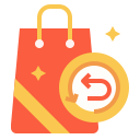 external return-online-shopping-linector-flat-linector icon
