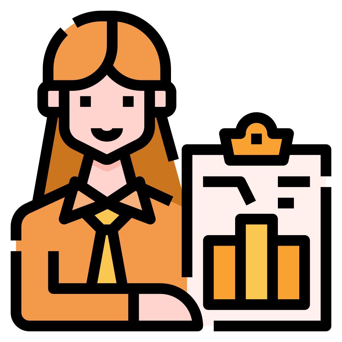 businesswoman icon