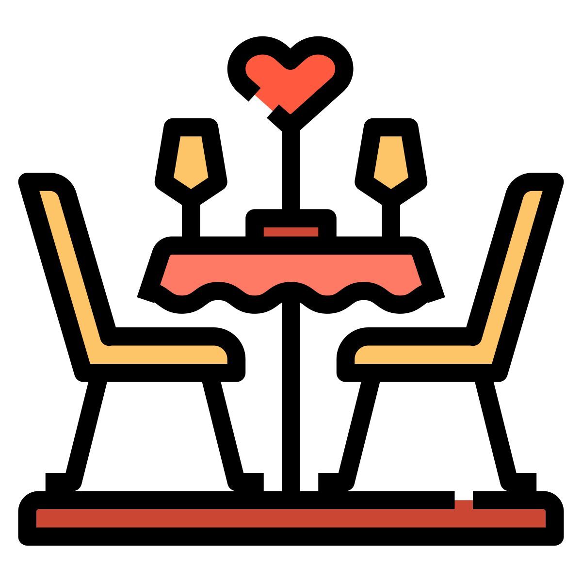 Jantar romântico icon