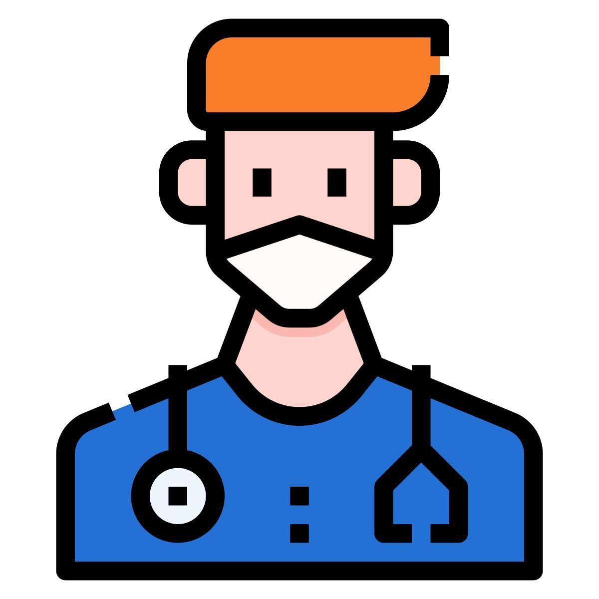 Doctor in Mask icon