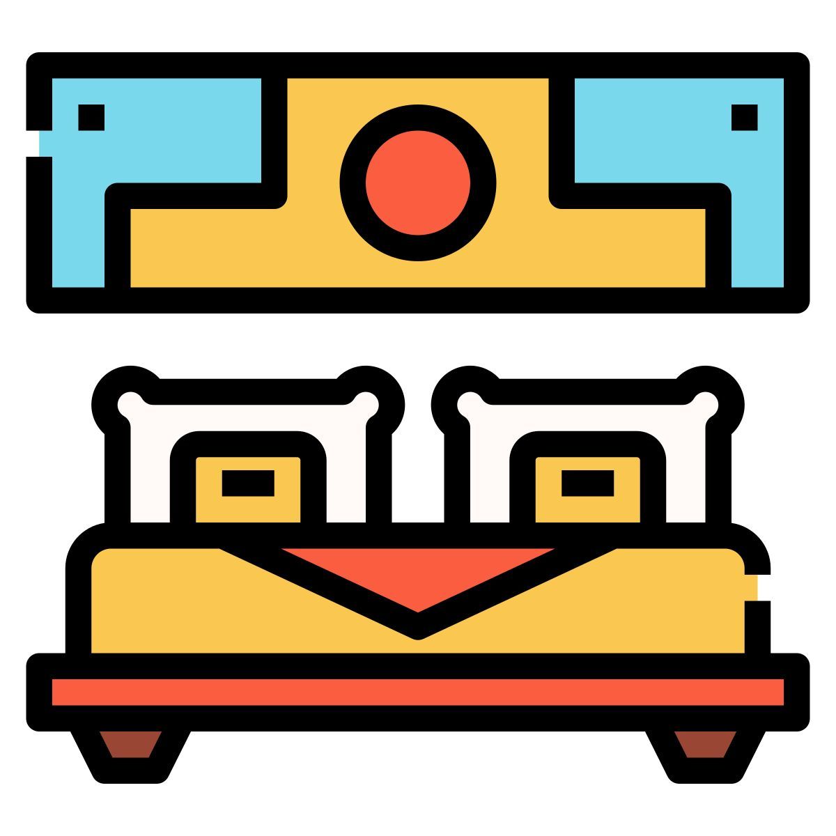 cama matrimonial icon