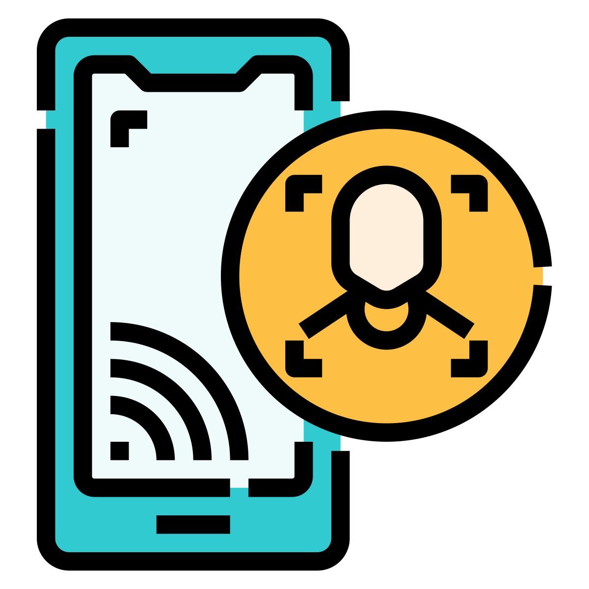 face scan icon