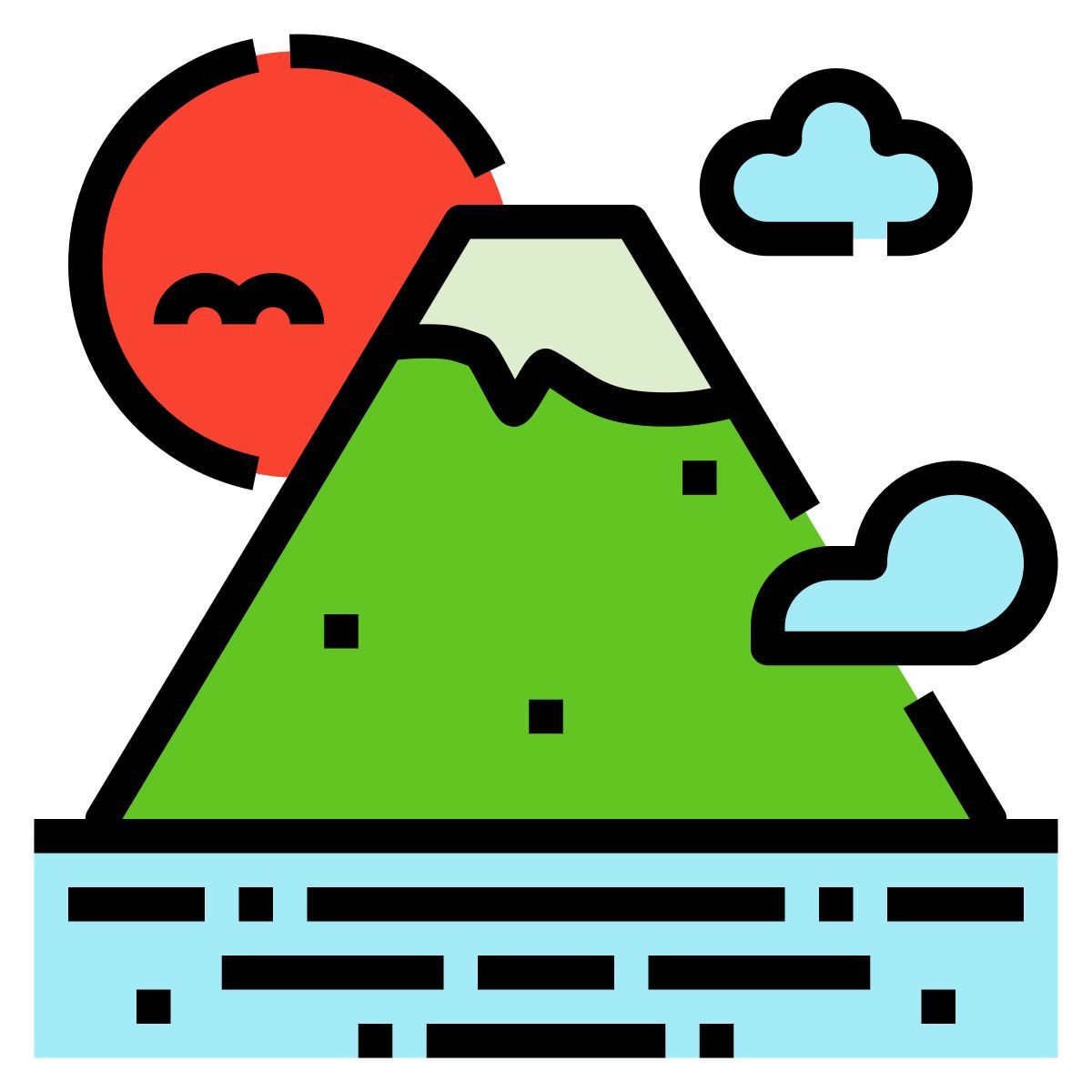 fuji mountain icon