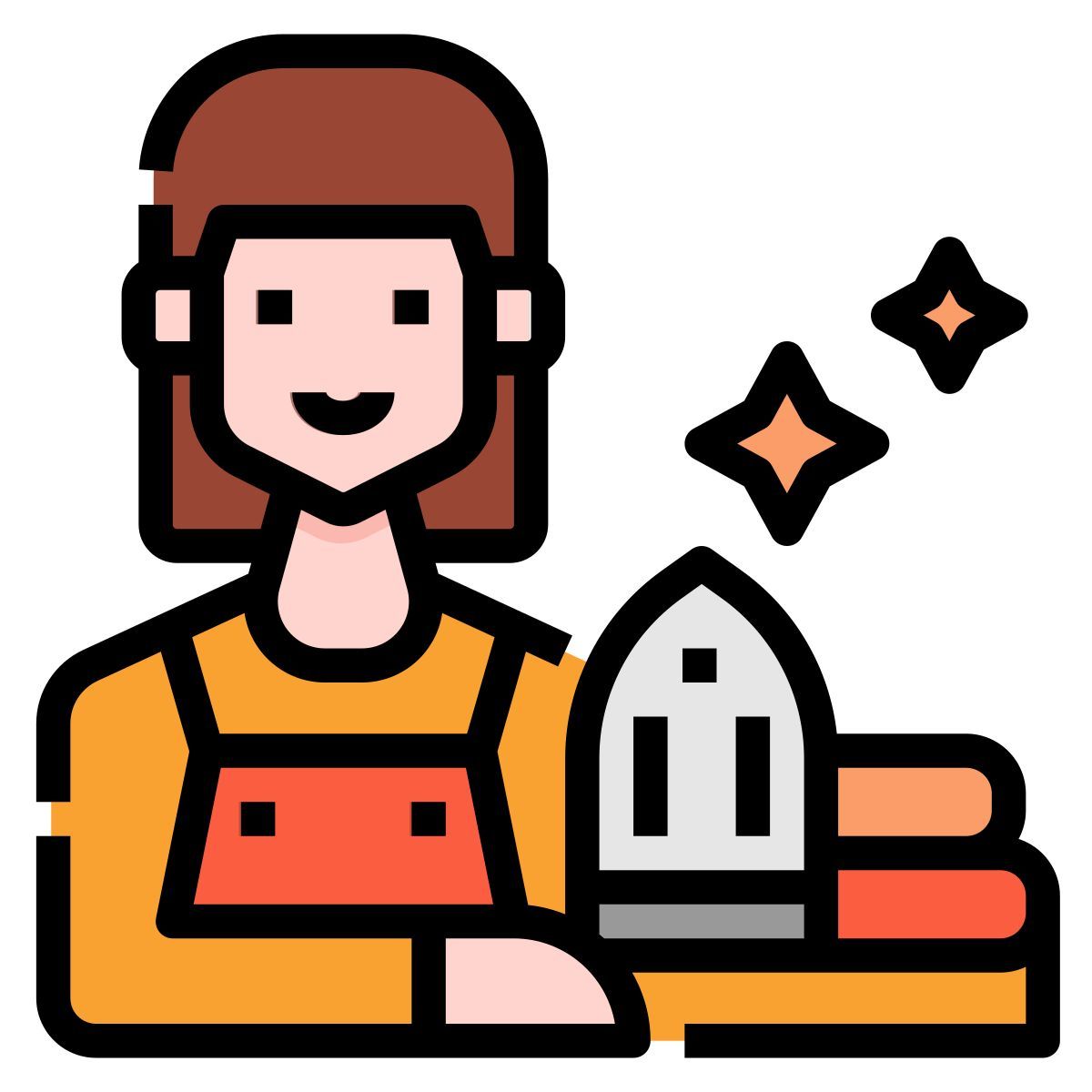 femme de ménage icon