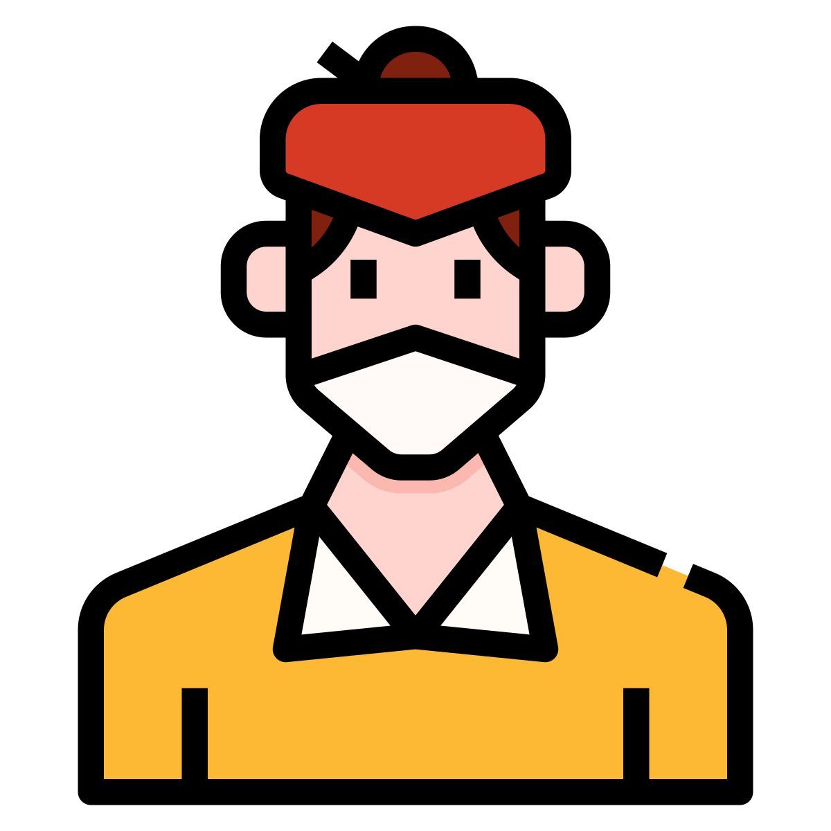 man in mask icon