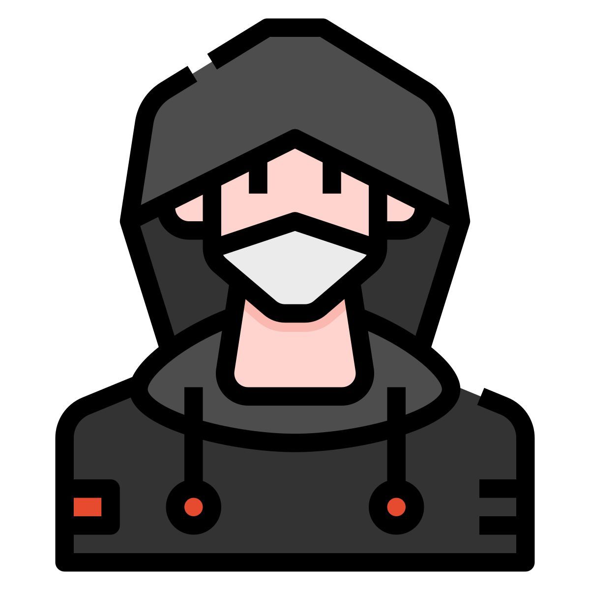 man in mask icon