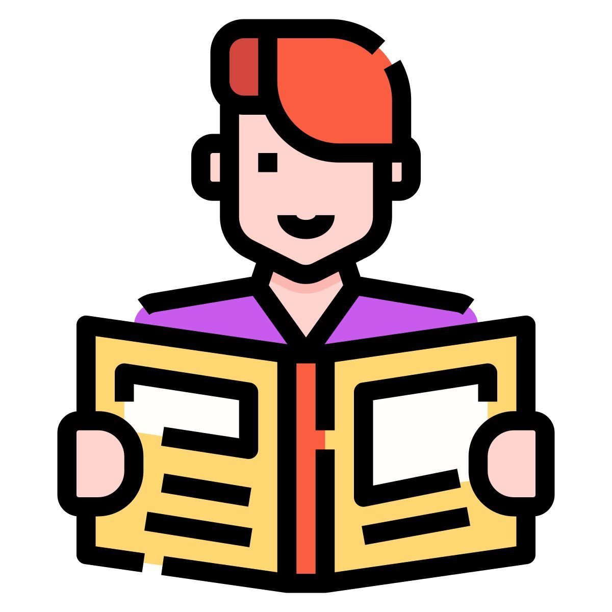 reading book icon