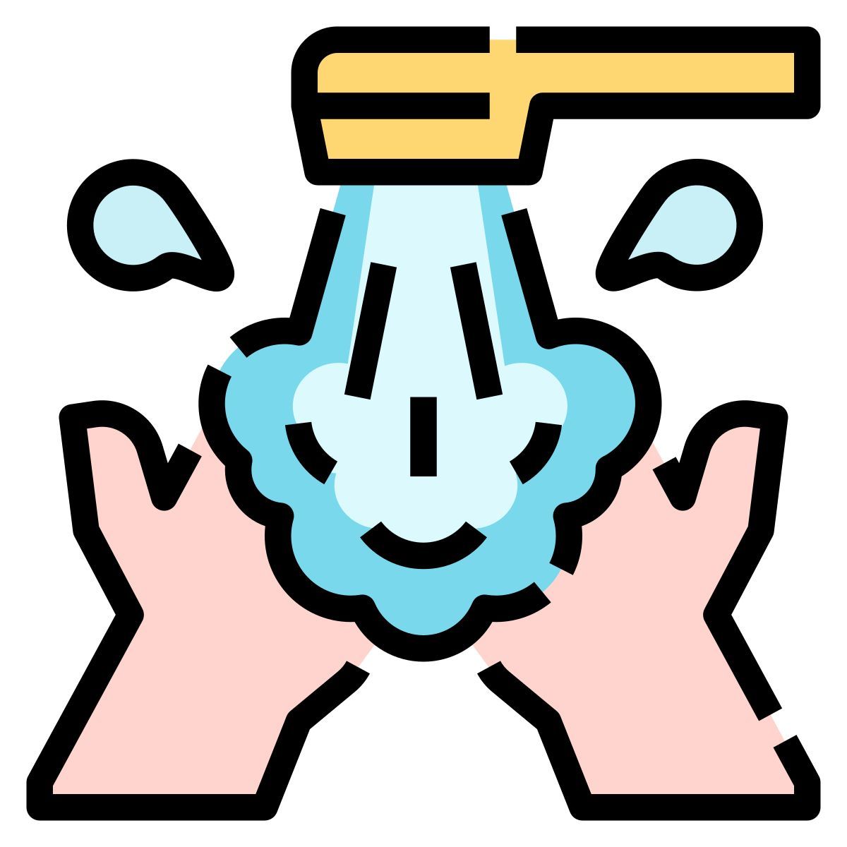wash hands icon