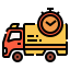 external delivery-truck-online-shopping-linector-lineal-color-linector icon