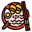 external ramen-japan-linector-lineal-color-linector icon
