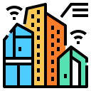 external smart-city-smart-city-linector-lineal-color-linector icon