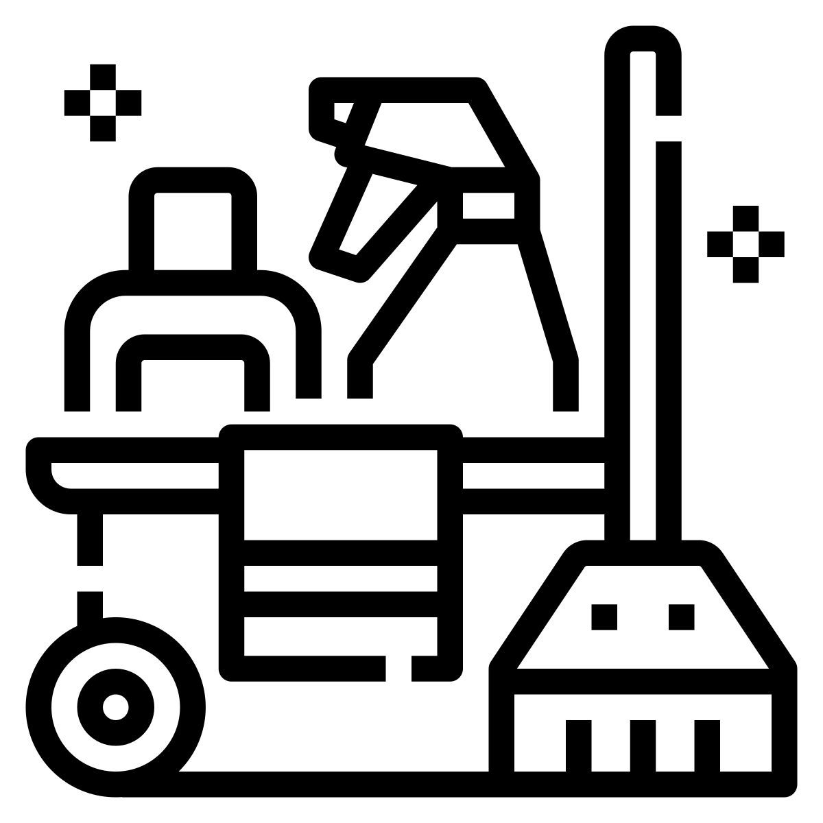 cleaning tools icon