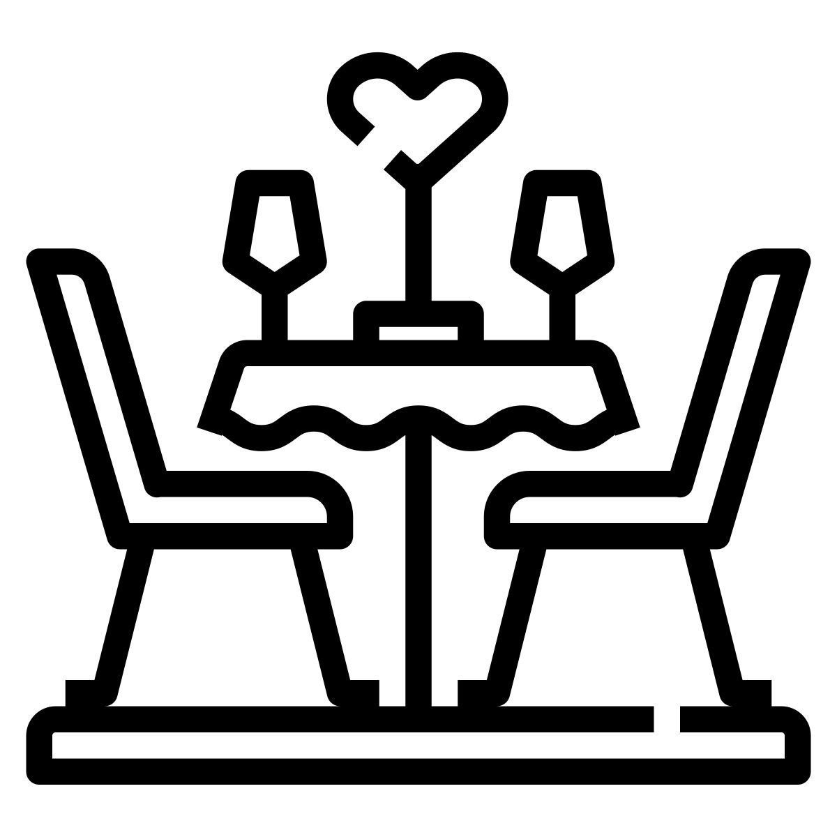 jantar romântico icon